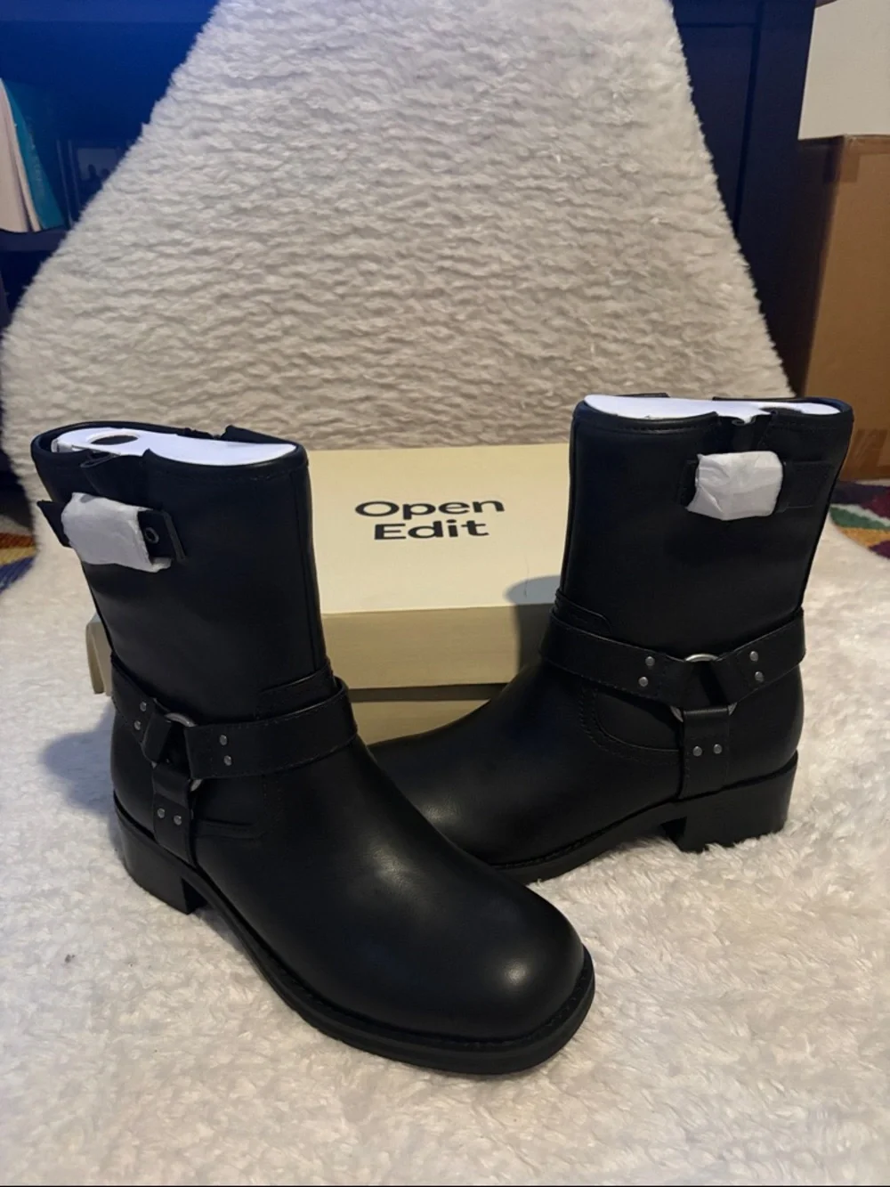 Open Edit Rylan Zip Moto Boot - Picture 7 of 8